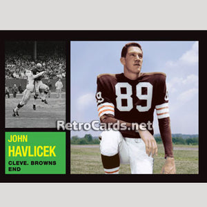 1962T John Havlicek Cleveland Browns