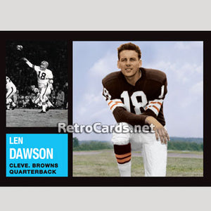 1962T Len Dawson Cleveland Browns