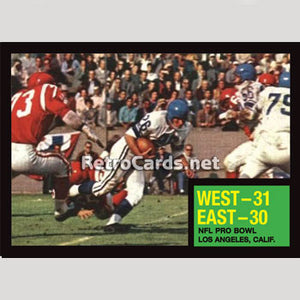 1962T NFL Pro Bowl