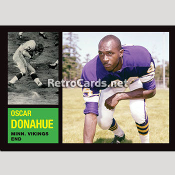 1962T Oscar Donahue Minnesota Vikings – RetroCards