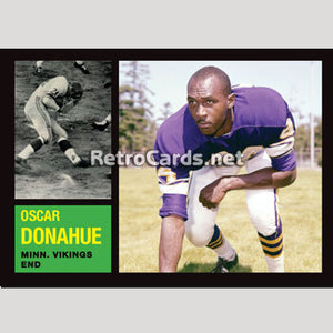 1962T Oscar Donahue Minnesota Vikings