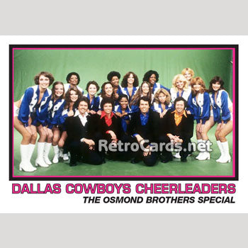 1979T Dallas Cowboys Cheerleaders Osmonds