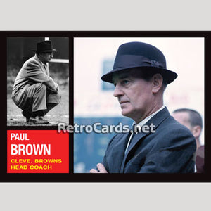 1962T Paul Brown Cleveland Browns