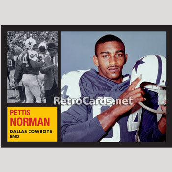 1970T Pettis Norman Dallas Cowboys – RetroCards