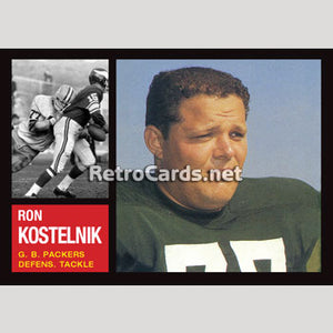 1962T Ron Kostelnik Green Bay Packers