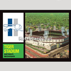 1962T Tiger Stadium Detroit Lions
