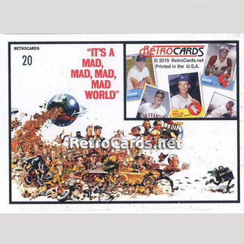 1963T It's A Mad, Mad, Mad, Mad World RetroCards Set