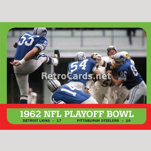 1963T Playoff Bowl Team Highlights