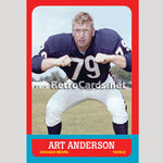 1963T-Art-Anderson-Chicago-Bears