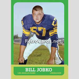1963T Bill Jobko Los Angeles Rams
