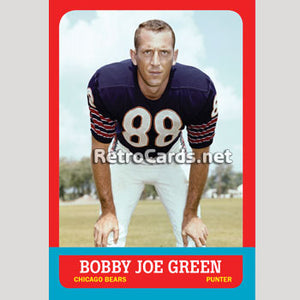 1963T Bobby Joe Green Chicago Bears