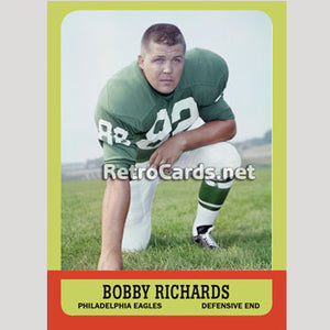 1963T Bobby Richards Philadelphia Eagles