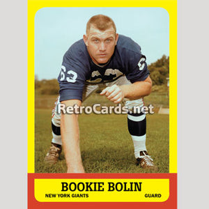 1963T Bookie Bolin New Your Giants