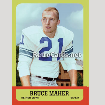 1963T-Bruce-Maher-Detroit-Lions