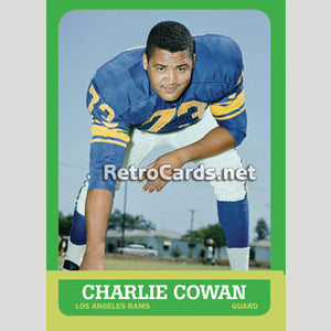 1963T Charlie Cowan Los Angeles Rams