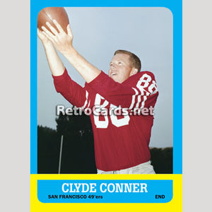 1963T Clyde Conner San Francisco 49ers