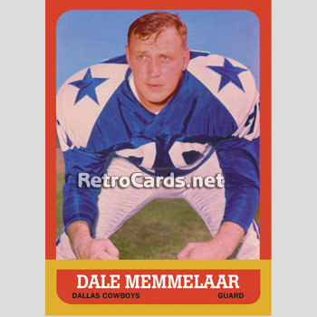1963T-Dale-Memmelaar-Dallas-Cowboys