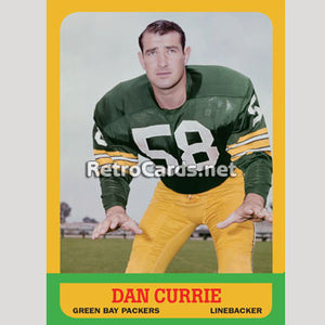 1963T Dan Currie Green Bay Packers