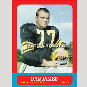 1963T Dan James Pittsburgh Steelers