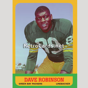 1963T Dave Robinson Green Bay Packers