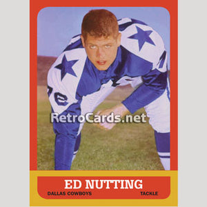 1963T Ed Nutting Dallas Cowboys