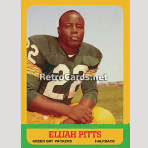 1963T Elijah Pitts Green Bay Packers