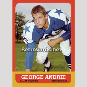1963T George Andrie Dallas Cowboys