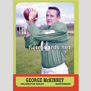 1963T George McKinney Philadelphia Eagles