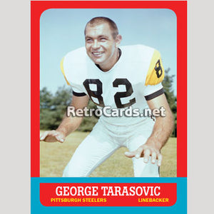 1963T George Tarasovic Pittsburgh Steelers