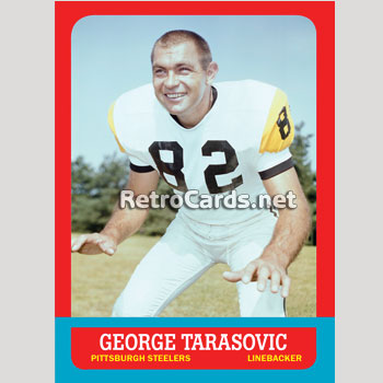 1963T-George-Tarasovic-Pittsburgh-Steelers