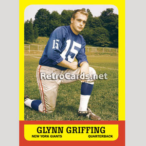 1963T Glynn Griffing New Your Giants