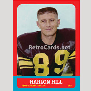 1963T Harlon Hill Pittsburgh Steelers