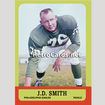 1963T J.D. Smith Philadelphia Eagles – RetroCards