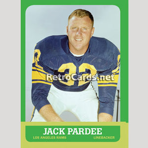 1963T Jack Pardee Los Angeles Rams