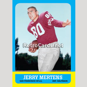 1963T Jerry Mertens San Francisco 49ers