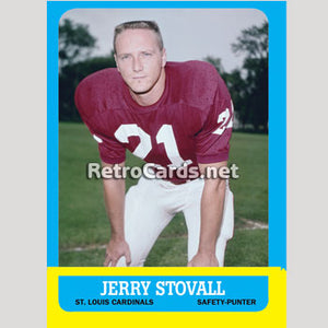 1963T Jerry Stovall St. Louis Cardinals