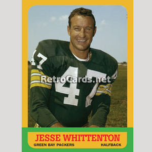 1963T Jesse Whittenton Green Bay Packers