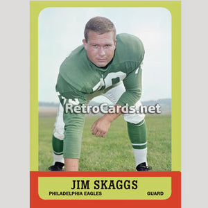 1963T Jim Skaggs Philadelphia Eagles