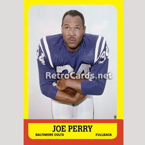 1963T Joe Perry Baltimore Colts