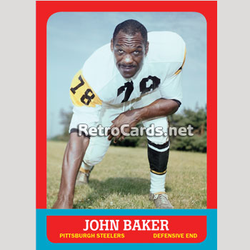 1963T-John-Baker-Pittsburgh-Steelers