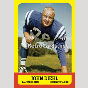 1963T John Diehl Baltimore Colts
