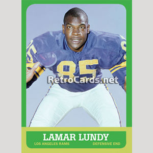 1963T Lamar Lundy Los Angeles Rams