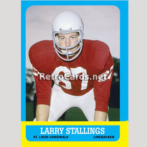 1963T Larry Stallings St. Louis Cardinals