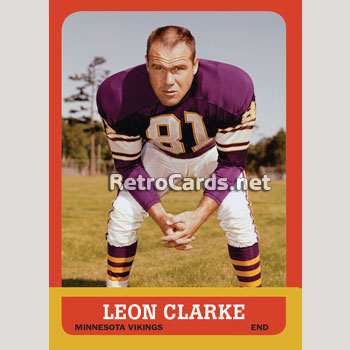 1963T-Leon-Clarke-Minnesota-Vikings