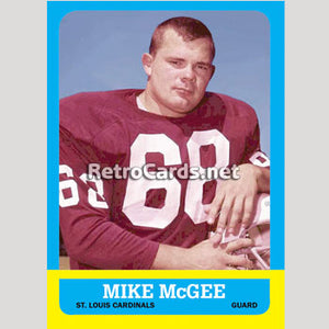 1963T Mike McGee St. Louis Cardinals