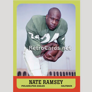 1963T Nate Ramsey Philadelphia Eagles