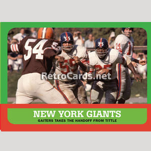 1963T New York Giants Team Highlights