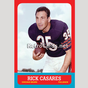 1963T Rick Casares Chicago Bears
