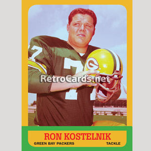 1963T Ron Kostelnik Green Bay Packers