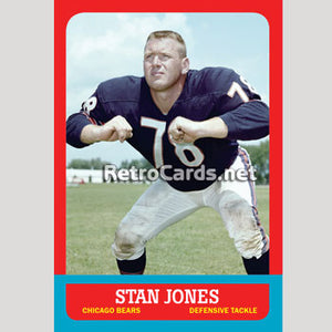 1963T Stan Jones Chicago Bears